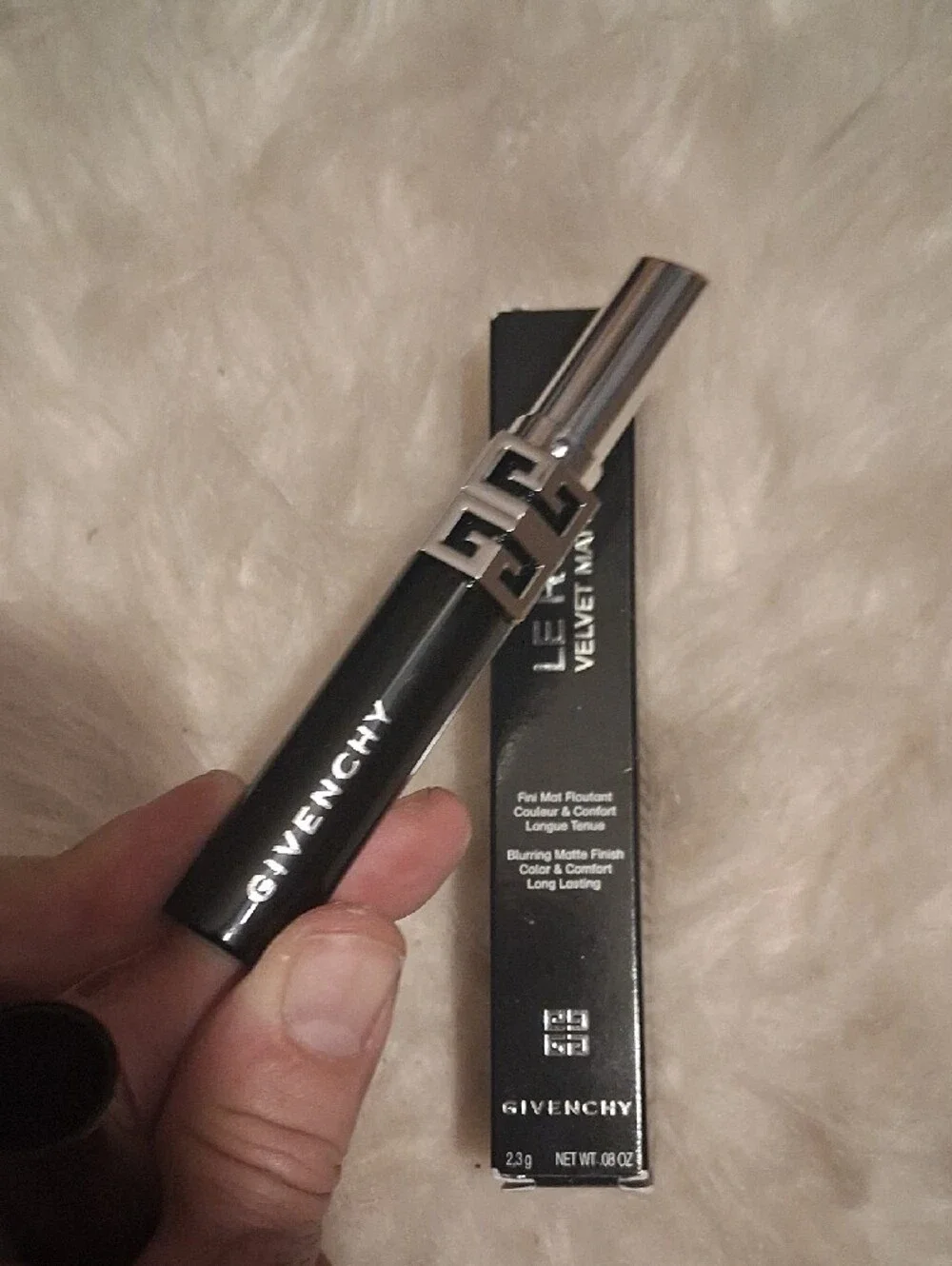 Givenchy Le Rouge Velvet Matte Lipstick — Soft Mauve Nude